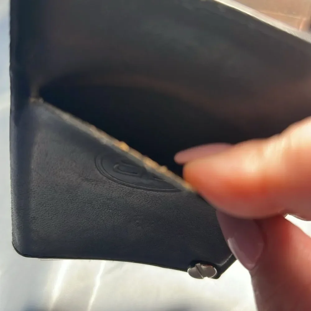 Buxton Black Leather Wallet
